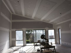 Gibstopping-ceiling