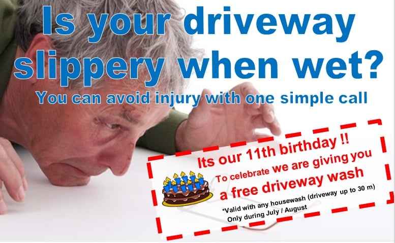 Driveway cleaning limited offer